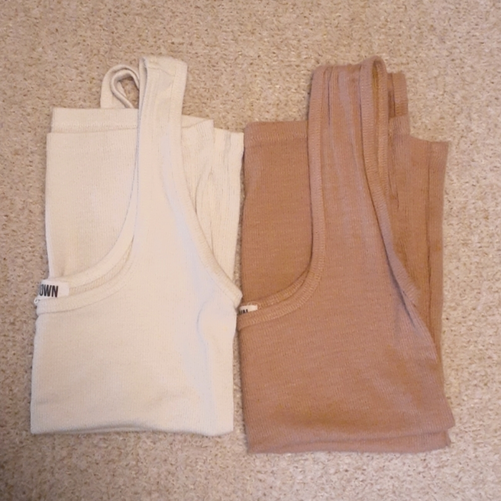 2 Joah brown tank top